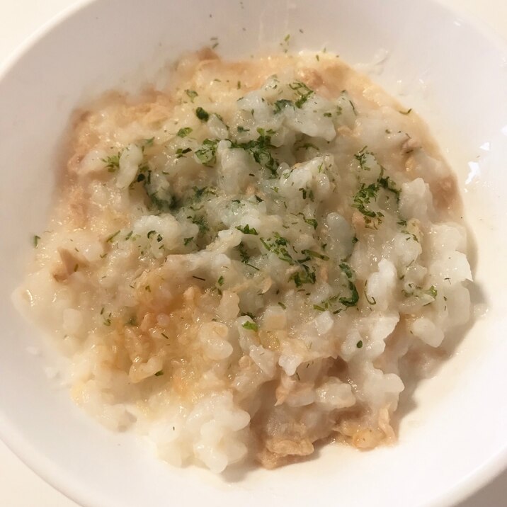 【離乳食】ツナチーズのおじや